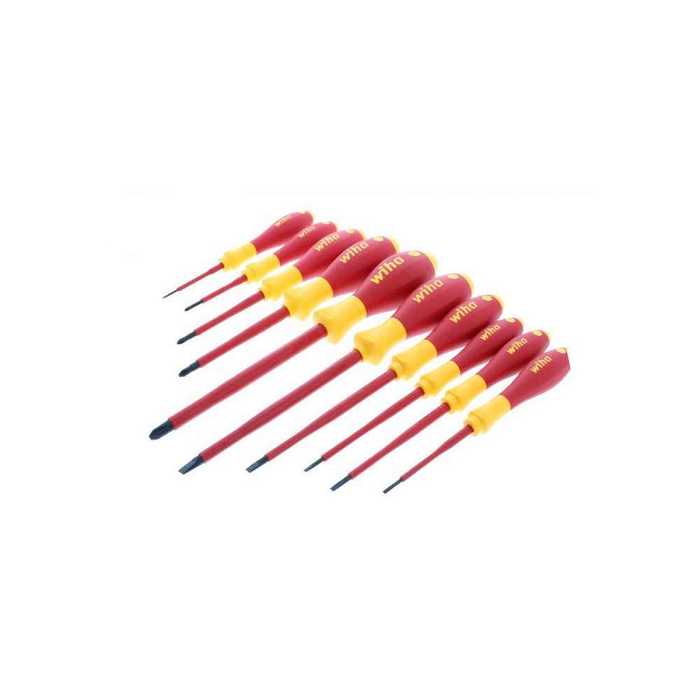 Wiha 32093 Screwdriver Set 10 Pc, Phillips & Slotted