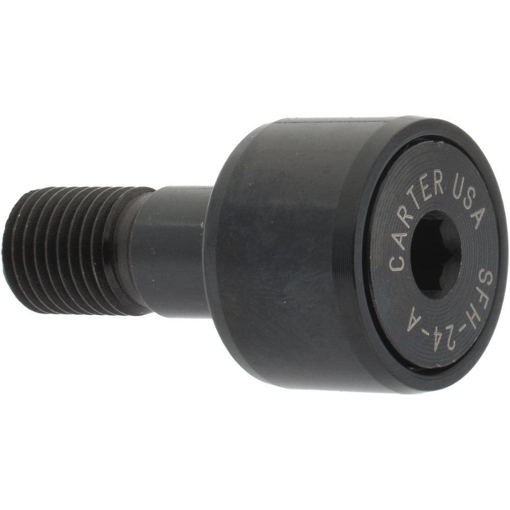 Carter Manufacturing Co.,Inc. SFH-24-A Plain Cam Follower 0.5" Roller Width, 0.375" Stud Dia, 7/8" Stud Length