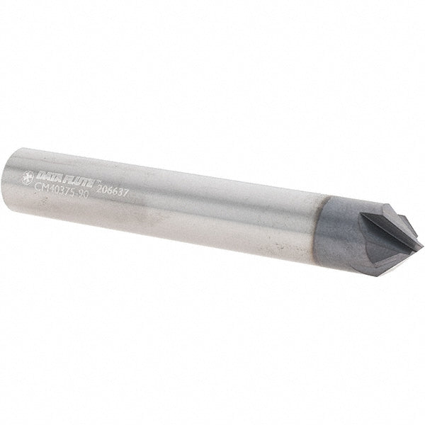 Data Flute Cnc 34820-85-D Chamfer Mill 4 Flutes