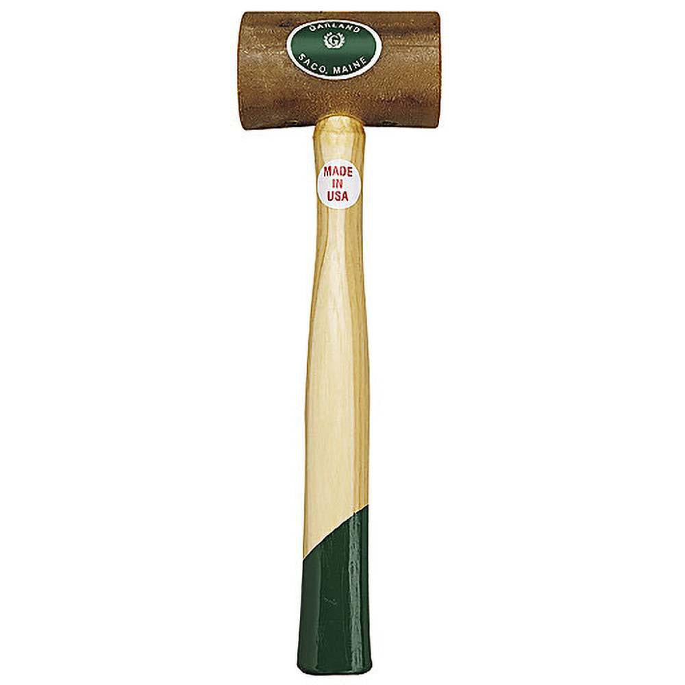 Garland 11009 1 Lb Head Weighted Rawhide Hammer