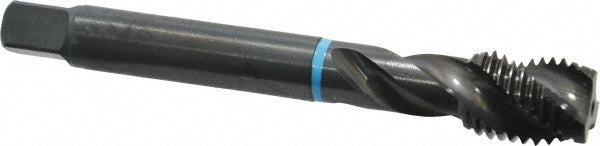 Emuge C0503200.0116 Spiral Flute Tap M16x2.00 Metric Coarse, 3 Flutes, Modified Bottoming, 6H Class of Fit, Cobalt, Oxide Coated