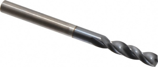 Kyocera SGS Precision Tools 51343 Screw Machine Length Drill Bit 1/4" (0.2500) Dia, 145 deg, Solid Carbide