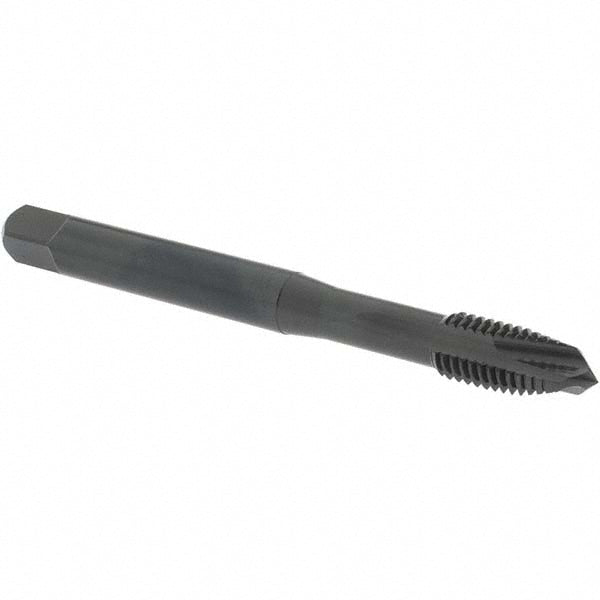 OSG 2591801 Spiral Point Tap M10x1.5 Metric, 3 Flutes, Plug Chamfer, 6H Class of Fit, HSS-E Vanadium, Steam Oxide Coated