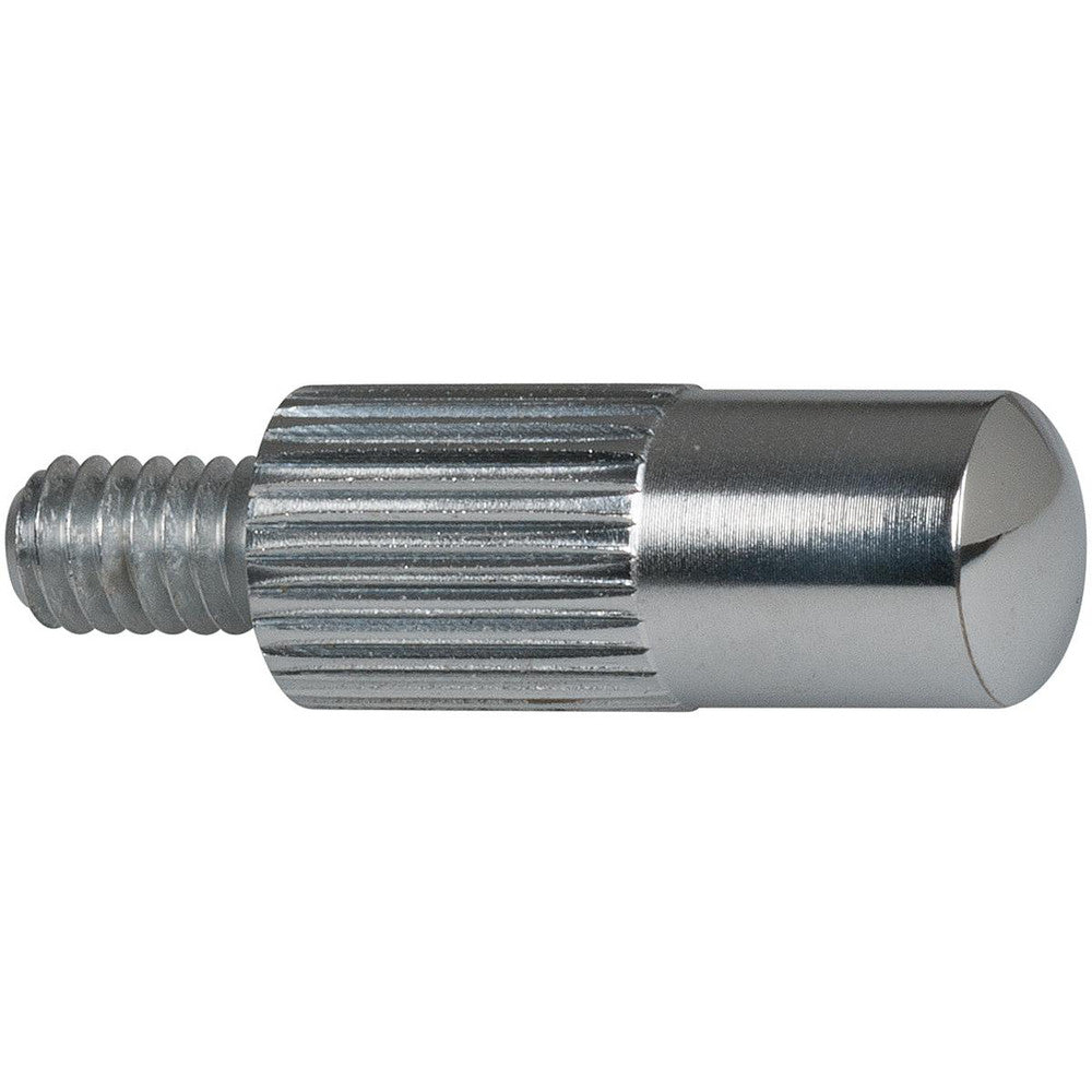 Mitutoyo 101185 Drop Indicator Shell Contact Points #4-48 Thread, 0.2000" Dia, 0.5000" Point Length, Solid Carbide