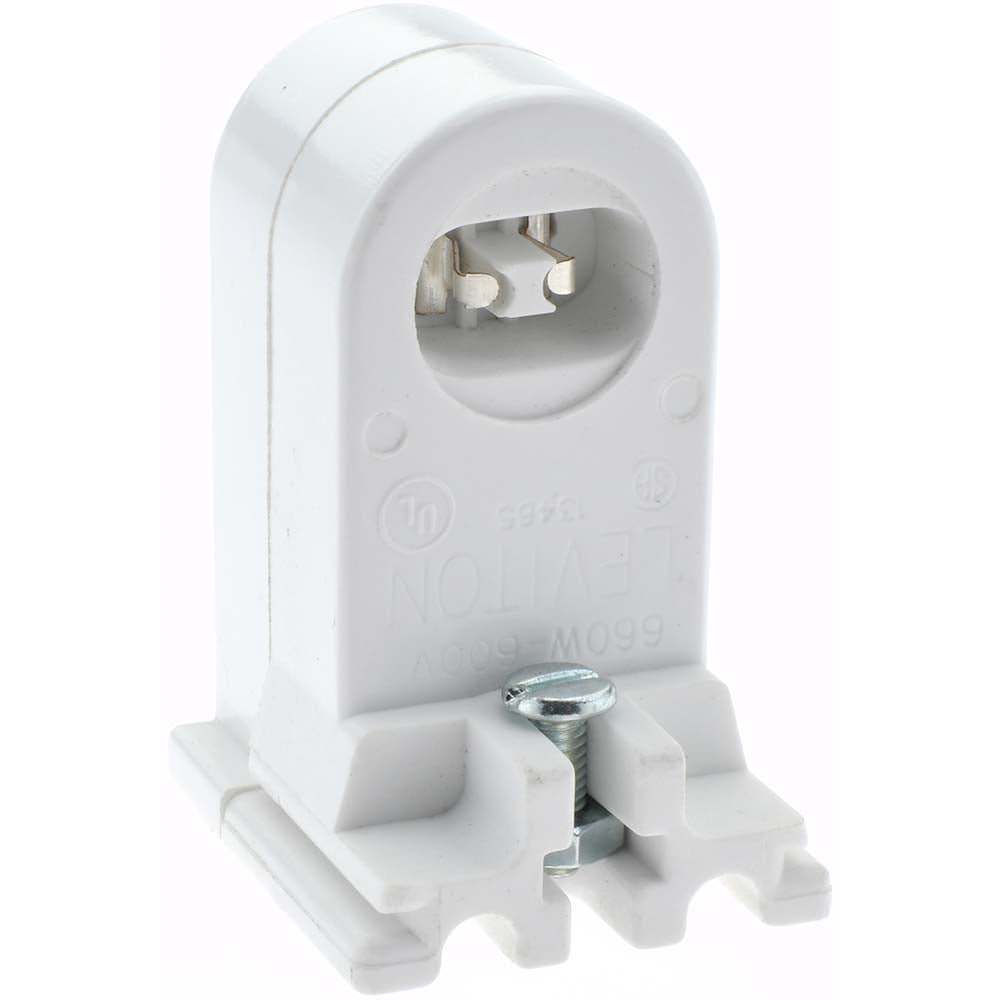 Leviton 13465 2 Pin, 600 VAC, 660 Watt, Pedestal Base, Pedestal Lamp Holder