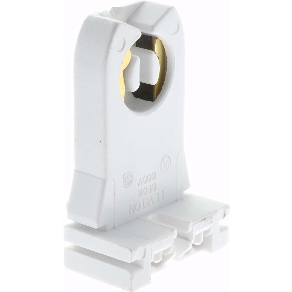 Leviton 13354 2 Pin, 600 VAC, 660 Watt, Medium Base, Turntype Lamp Holder