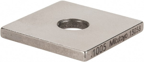 Mitutoyo 614125-531 Square Steel Gage Block 0.1005", Grade 0