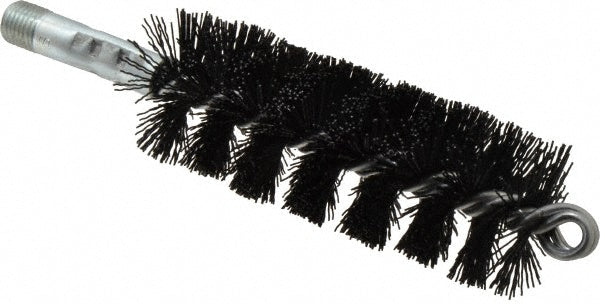Schaefer Brush 43742 Single Stem/Spiral Tube Brush 1-3/4" Dia, 7-1/4" OAL, Nylon Bristles