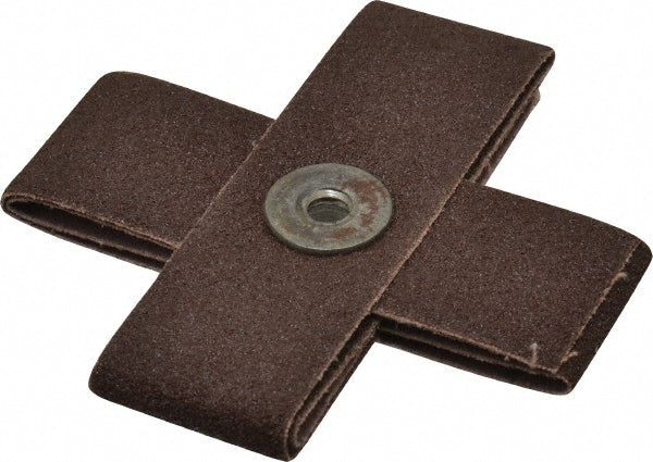 GLOBAL ABRASIVE 809775-69728 80 Grit, Medium Grade, Aluminum Oxide Cross Pad