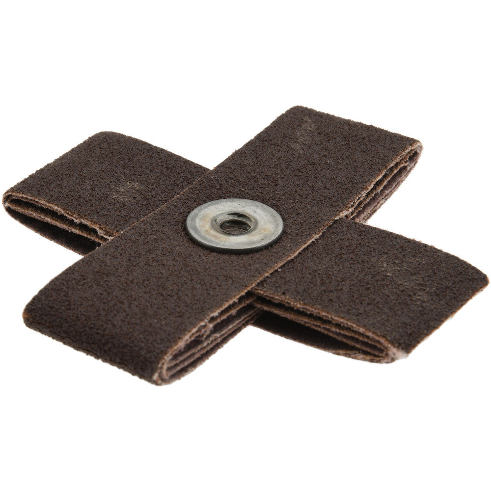 GLOBAL ABRASIVE 809775-69758 80 Grit, Medium Grade, Aluminum Oxide Cross Pad