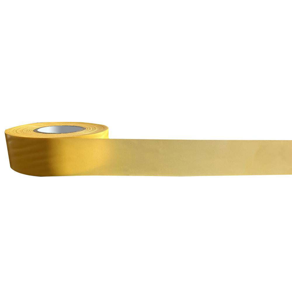 PRO-SAFE FT-21316300YLW 300 Ft. Long x 1-13/16 Inch Wide Roll, Vinyl, Yellow, Barricade and Flagging Tape