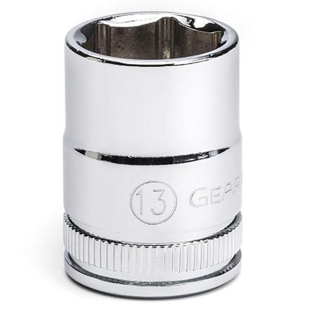 GEARWRENCH 80381 Hand Socket 3/8" Drive, 13 mm Socket, 6-Point