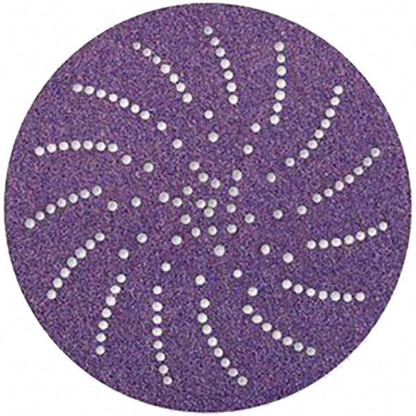 3M 7100141692 Hook & Loop Disc 6" Dia, 320 Grit, Coated, Precision Shaped Ceramic