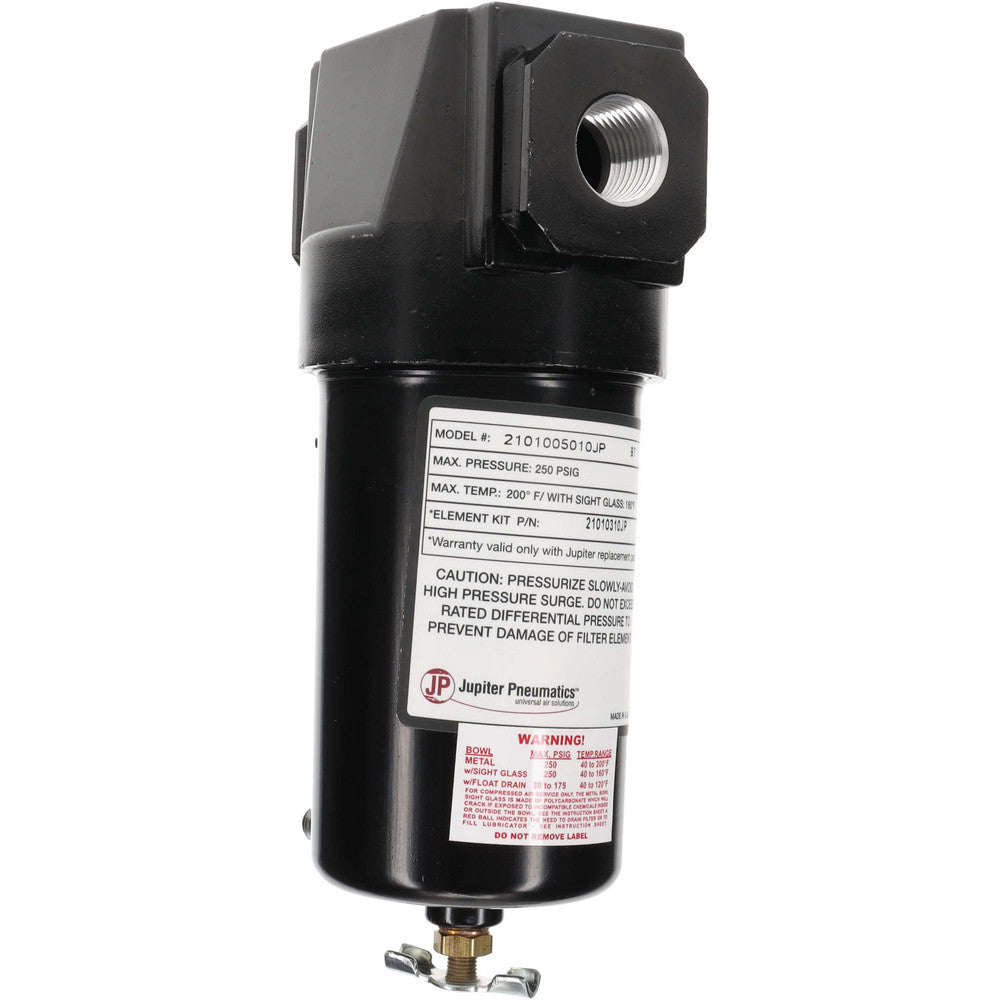 Pro-Source 2101005010PRO Oil & Water Filter/Separator 160 CFM, Manual Drain, Use on Oil/Water Condensate Separation