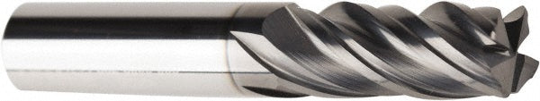 Arch Cutting Tools 113-111-740-3750-020 Corner Radius End Mill 1/2" Dia, 1" LOC, 0.0300" Radius, 4 Flute, Solid Carbide
