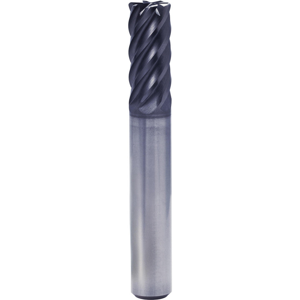 YG-1 UGMG22827 V7 Plus Corner Radius End Mill 0.75" Dia, 1-7/8" LOC, 0.0300" Radius, 6 Flute, Solid Carbide