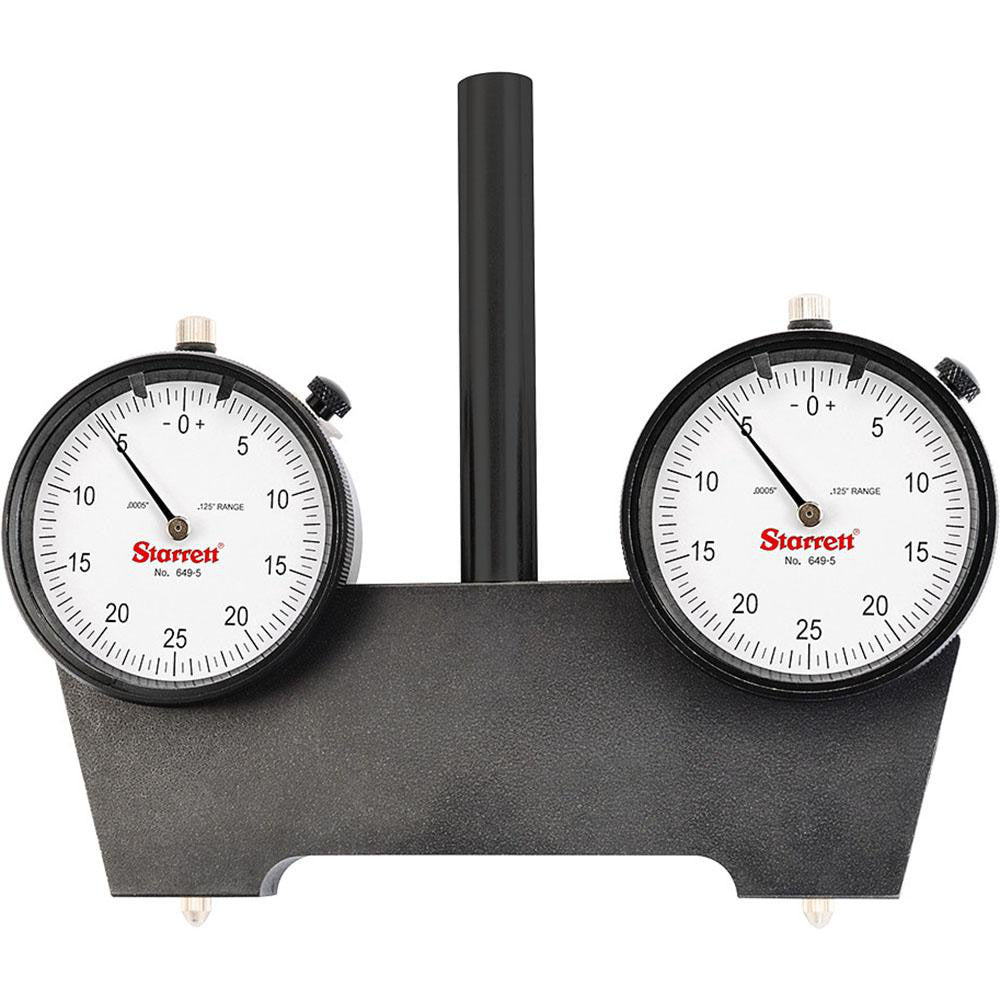 Starrett 52081 Drop Indicator Spindle Square Steel, Use with Vertical Milling Machines