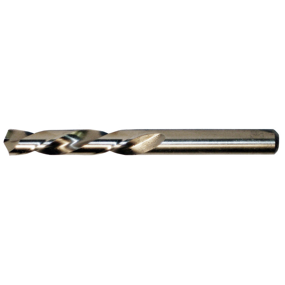 Cle-Line C30518 Mechanics Drill Bit 9/32" Dia, 135 ° Point, Cobalt, Straight-Cylindrical Shank, Split Point