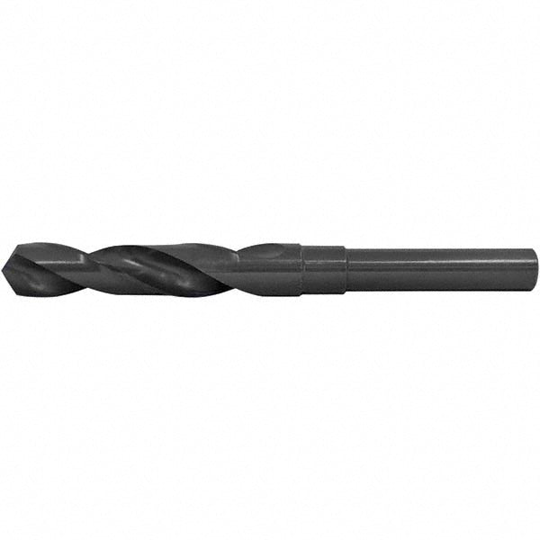 Cle-Force C68637 Reduced Shank Drill Bit 19/32'' Dia, 1/2'' Shank Dia, 118 °, High Speed Steel