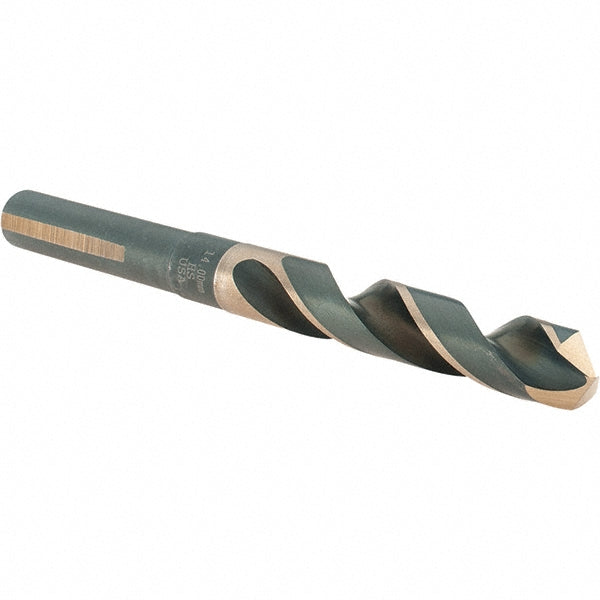 Cle-Line C21172 Reduced Shank Drill Bit 14.00 mm Dia, 12.70 mm Shank Dia, 118 deg Point, High-Speed Steel