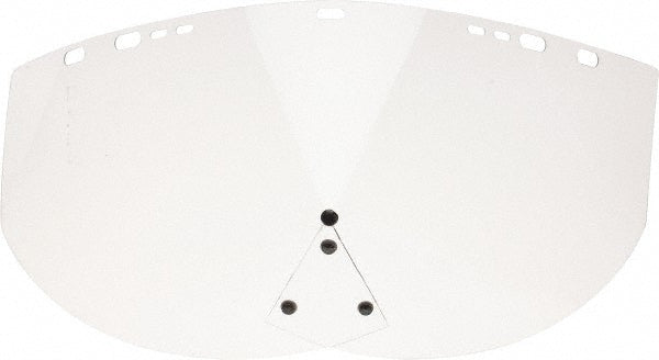 Jackson Safety 14445 Face Shield Windows & Screens Replacement Window, Clear, 9" High, 0.04" Thick