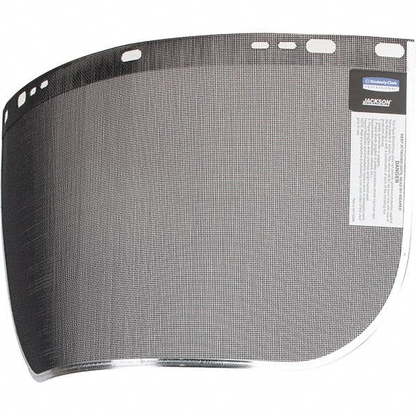 Jackson Safety 29081 Face Shield Windows & Screens Mesh Screen, Black, 9" High, 0.016" Thick