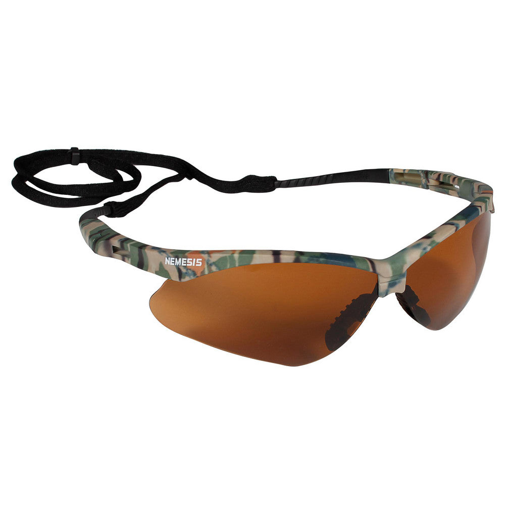 KleenGuard 19644 Safety Glasses Scratch-Resistant, Polycarbonate, Bronze Lenses, Full-Framed