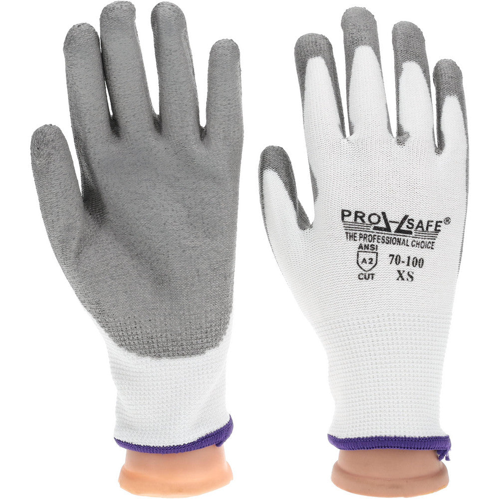 PRO-SAFE 70-100-XS Cut-Resistant Gloves PRO-SAFE Size X-Small, ANSI Cut A2, ANSI Puncture 1, Polyurethane, Dyneema