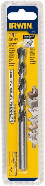 Irwin 1792769 Jobber Length Drill Bit 3/8" (0.3750) Dia, HSS