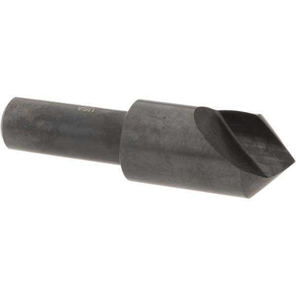 Melin Tool 18033 Countersink 3/4" Head Dia, 90.00 deg Included Angle, 1 Flute, High-Speed Steel, Right Hand Cut