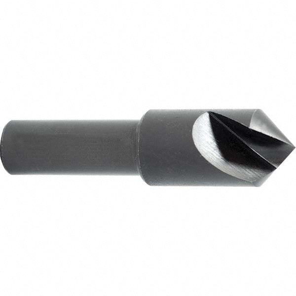 Melin Tool 19204 Countersink 5/16" Head Dia, 100.00 deg Included Angle, 1 Flute, High-Speed Steel, Right Hand Cut