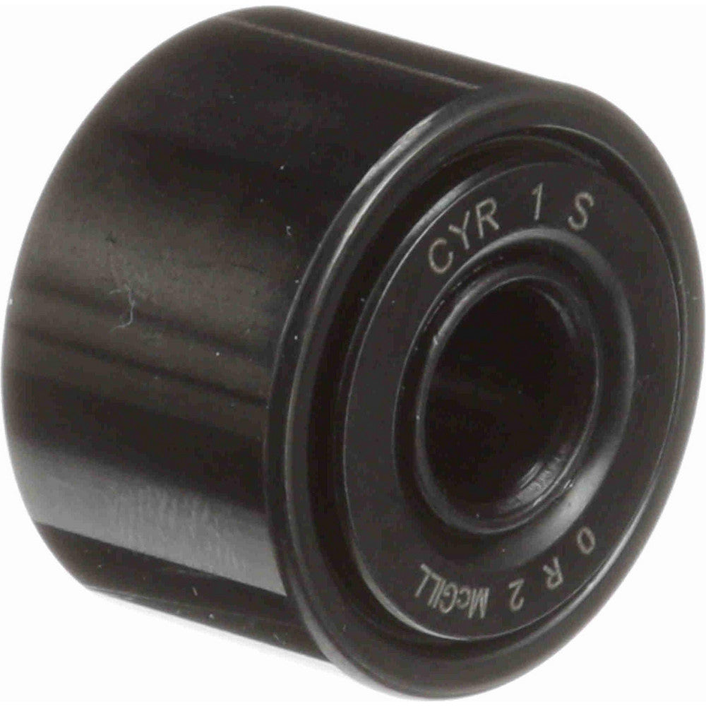 McGill 4100110000 Cam Yoke Roller Crowned, 0.3125" Bore Dia, 1" Roller Dia, 0.625" Roller Width, Needle Roller Bearing