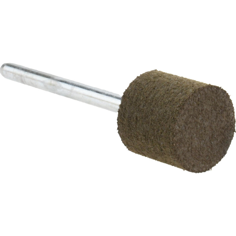 Grier Abrasives W185-J3-19793 1/2" Max Dia x 1/2" Thick, Cylinder W185, Rubberized Point