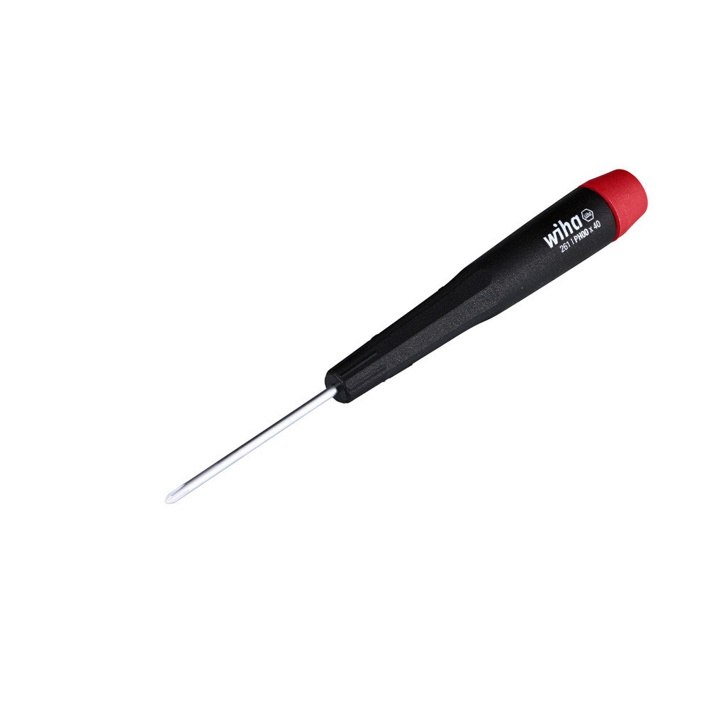 Wiha 96100 #00 Phillips Point, 1-5/8" Blade Length Precision Phillips Screwdriver