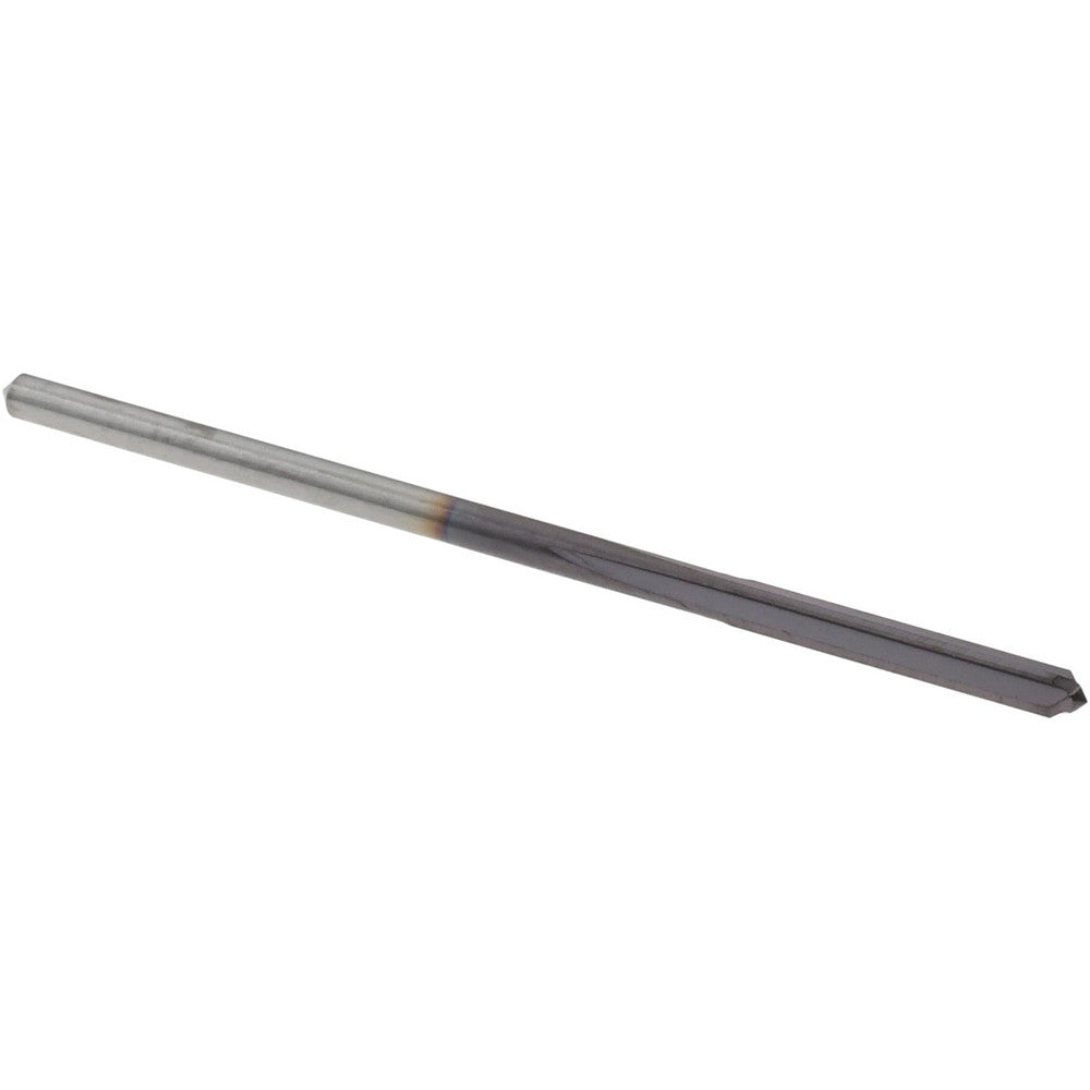 M.A. Ford 27206200A Chucking Reamer 0.0620" Dia, 1-1/2" OAL, 3/8" Flute Length, Straight Flute, Straight-Cylindrical Shank, Solid Carbide