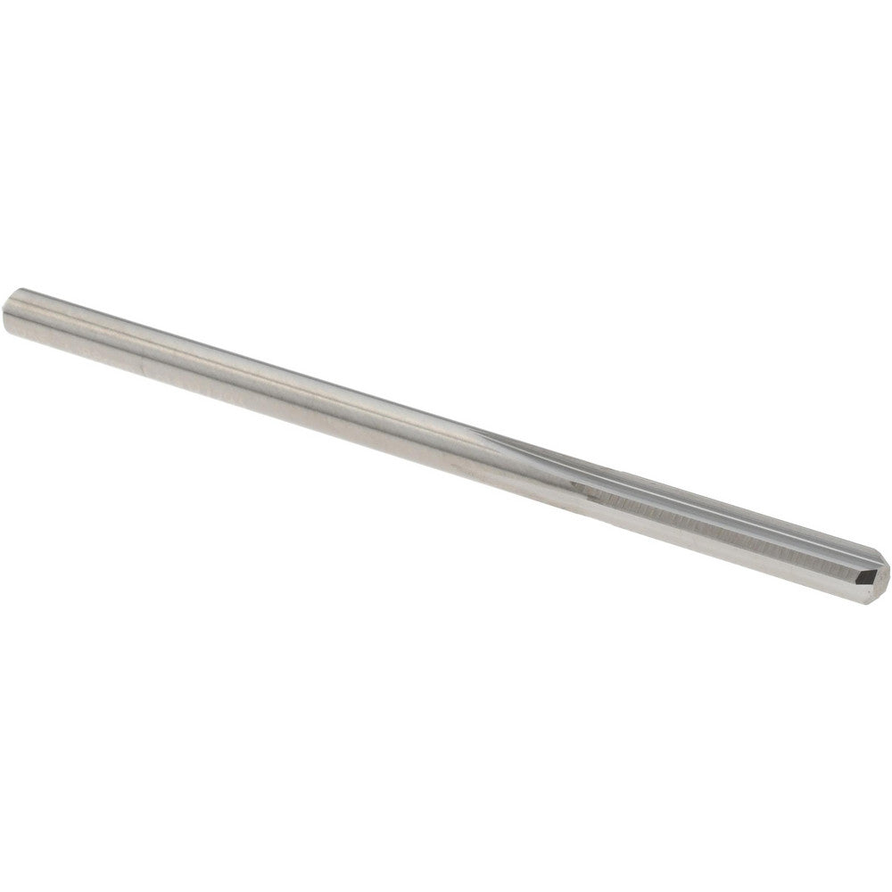 M.A. Ford 27212550NC Chucking Reamer 0.1255" Dia, 2-1/4" OAL, 5/8" Flute Length, Straight Flute, Straight-Cylindrical Shank, Solid Carbide