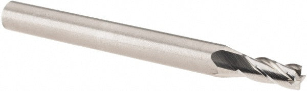 M.A. Ford 16314060R.010 Corner Radius End Mill 0.1406" Dia, 5/16" LOC, 0.01" Radius, 4 Flutes, Solid Carbide