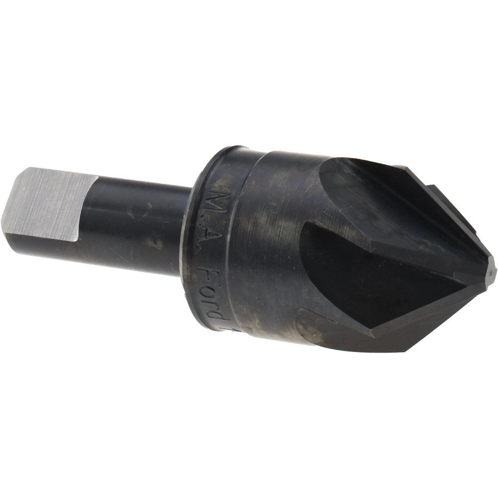 M.A. Ford 79100002T Countersink 1" Head Dia, 82.00 deg Included Angle, 6 Flute, High-Speed Steel, Right Hand Cut