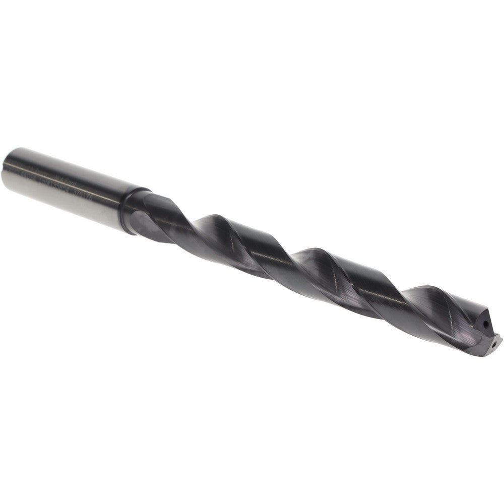 M.A. Ford 2XDCL4409A Taper Length Drill Bit Series 2XDCL, 11.2 mm Dia, 142 ° Point, Solid Carbide