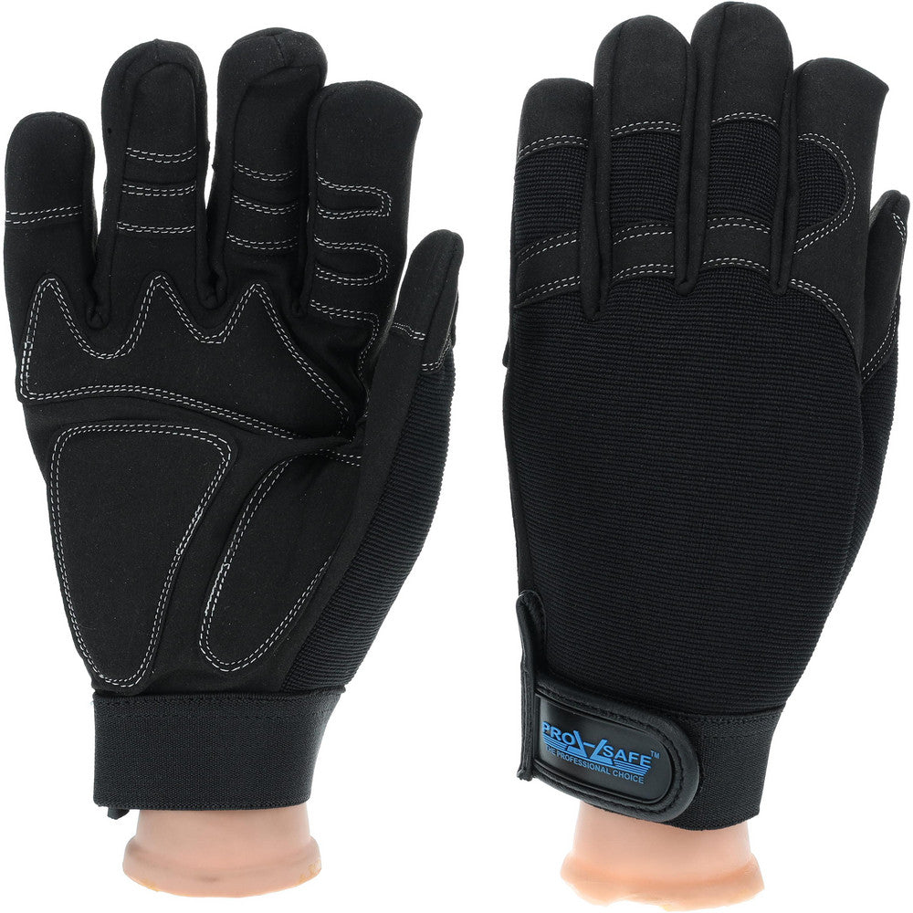 PRO-SAFE GLA-M1-XL Work Gloves PRO-SAFE Size X-Large, Not Lined, Synthetic Leather
