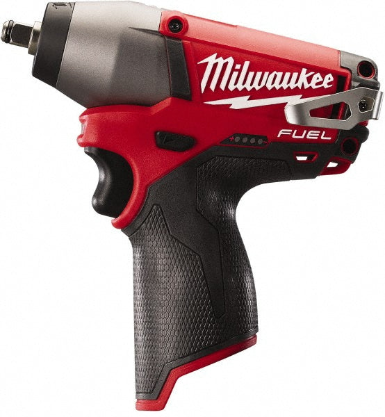 Milwaukee Tool 2454-20 Cordless Impact Wrench 12V, 3/8" Drive, 0 to 3,500 BPM, 0 to 2,650 RPM