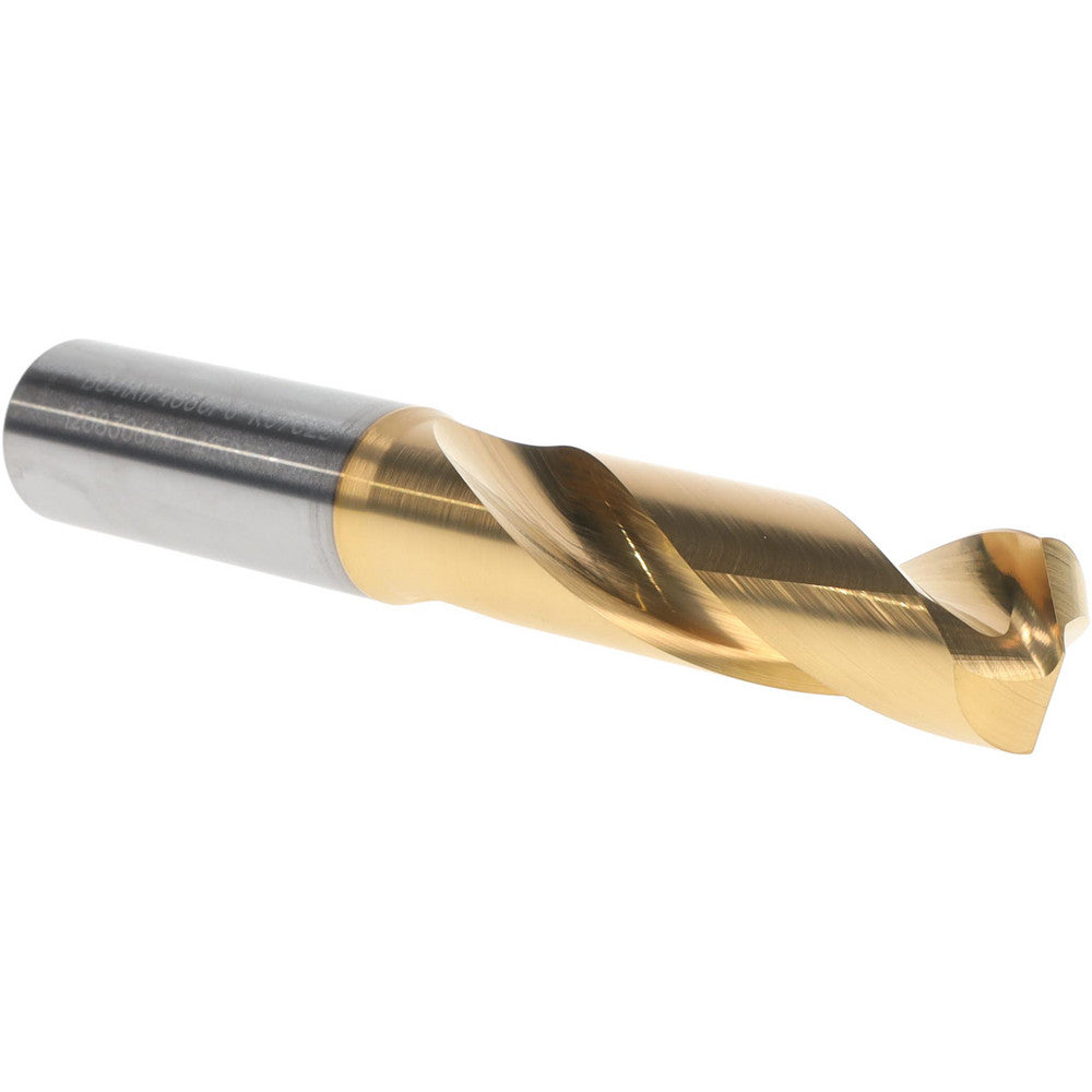 Kennametal 4150376 Screw Machine Length Drill Bit 11/16" Dia, 140 deg Point, Solid Carbide
