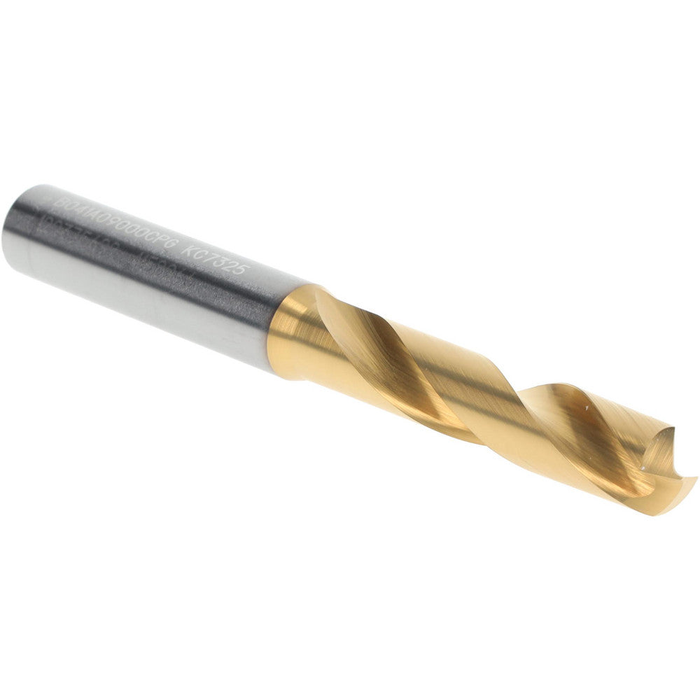 Kennametal 4150266 Screw Machine Length Drill Bit 9.00 mm Dia, 140 deg Point, Solid Carbide
