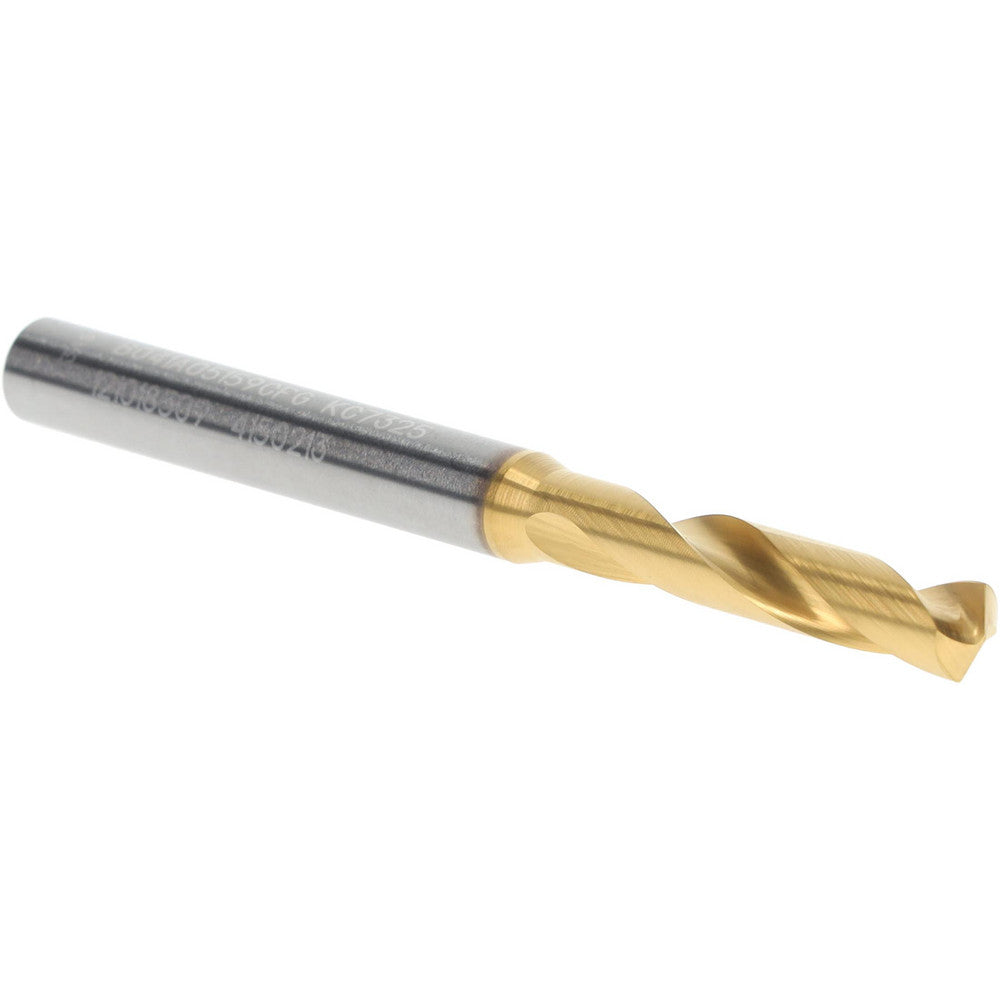 Kennametal 4150213 Screw Machine Length Drill Bit 13/64" Dia, 140 deg Point, Solid Carbide