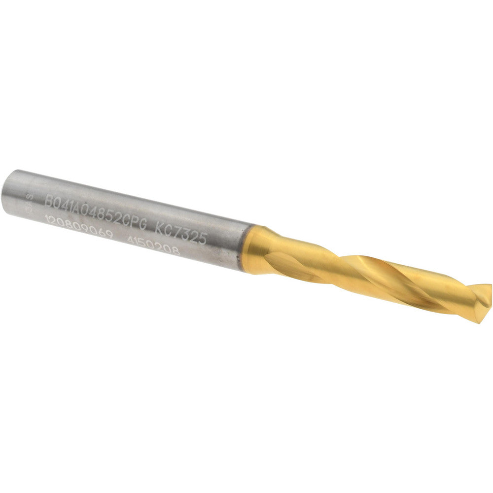 Kennametal 4150208 Screw Machine Length Drill Bit Size #11, 140 deg Point, Solid Carbide