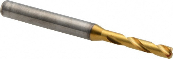 Kennametal 4150195 Screw Machine Length Drill Bit Size #20, 140 deg Point, Solid Carbide