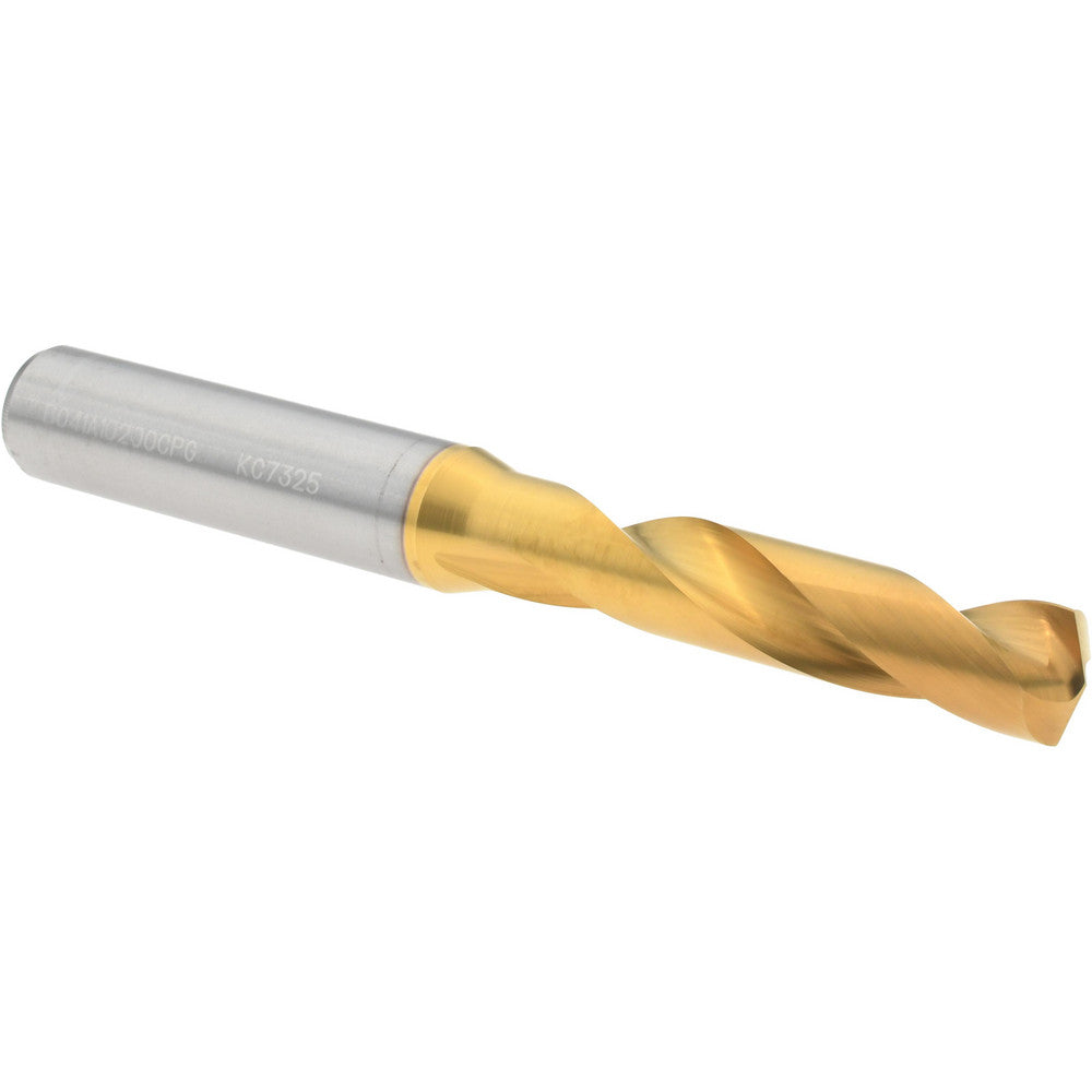 Kennametal 4150178 Screw Machine Length Drill Bit 10.20 mm Dia, 140 deg Point, Solid Carbide