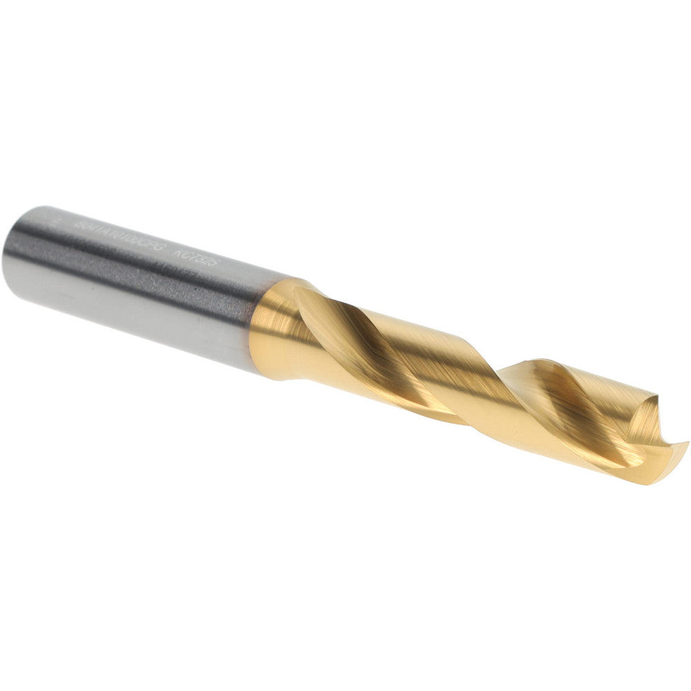 Kennametal 4150177 Screw Machine Length Drill Bit 10.10 mm Dia, 140 deg Point, Solid Carbide
