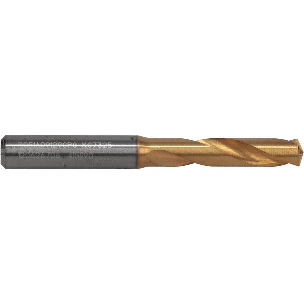 Kennametal 4151190 Screw Machine Length Drill Bit 23/64" (0.3594) Dia, 140 deg, Solid Carbide