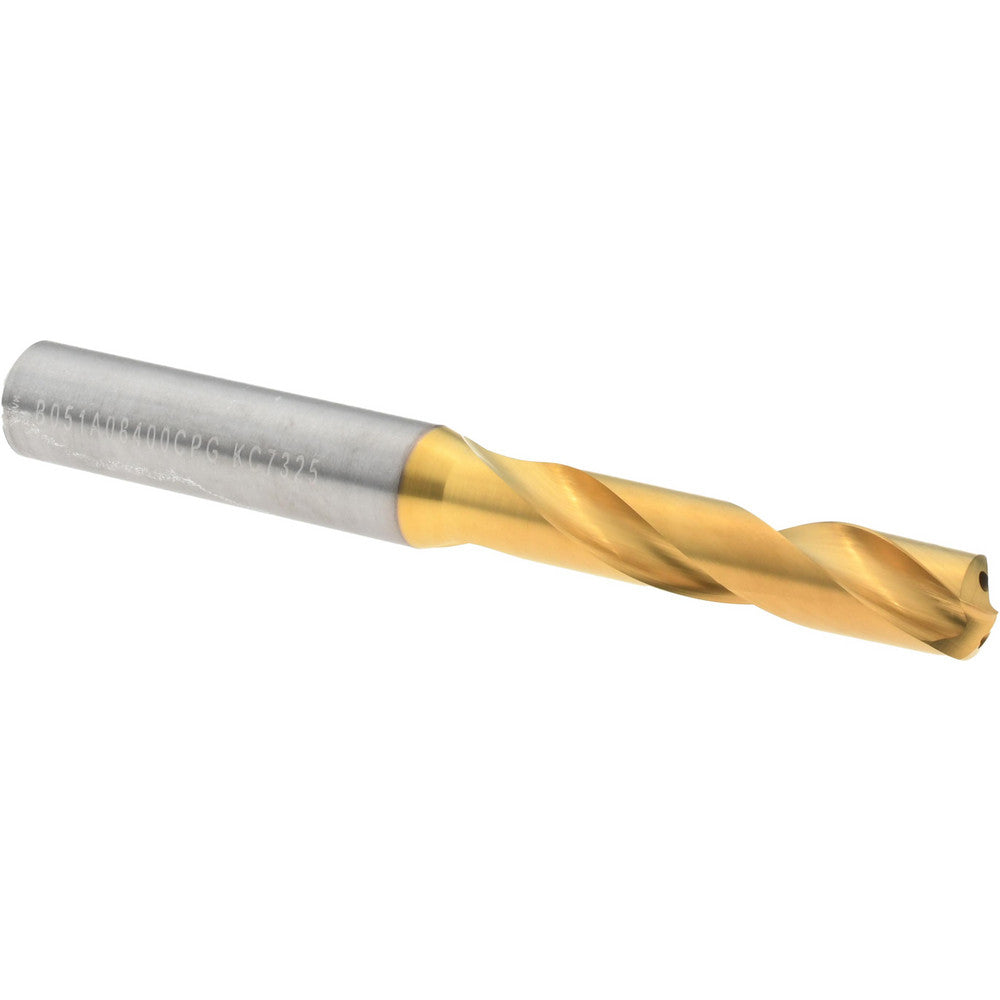 Kennametal 4151180 Screw Machine Length Drill Bit 8.40 mm Dia, 140 deg Point, Solid Carbide